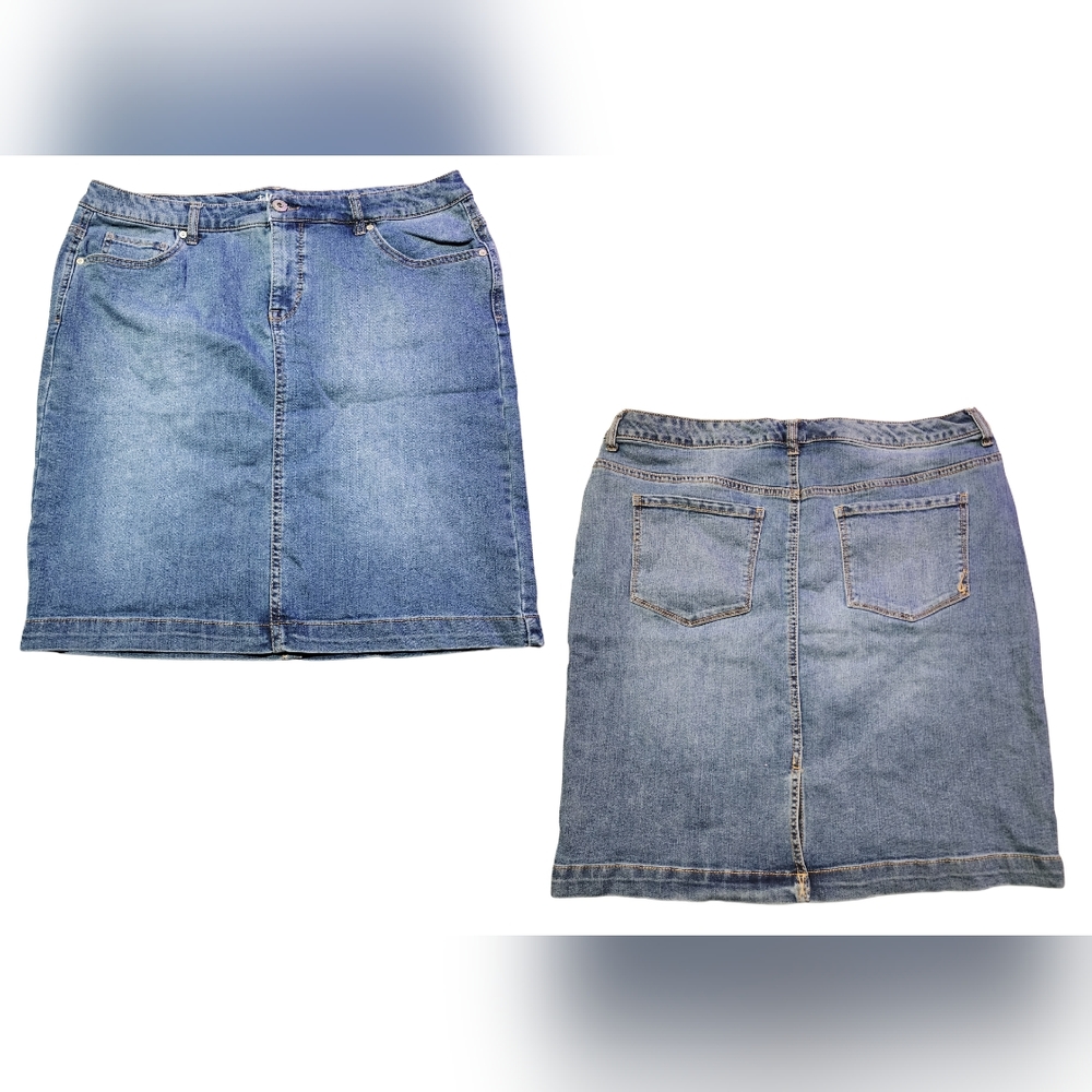 Style & Co. Jean Skirt Size 14